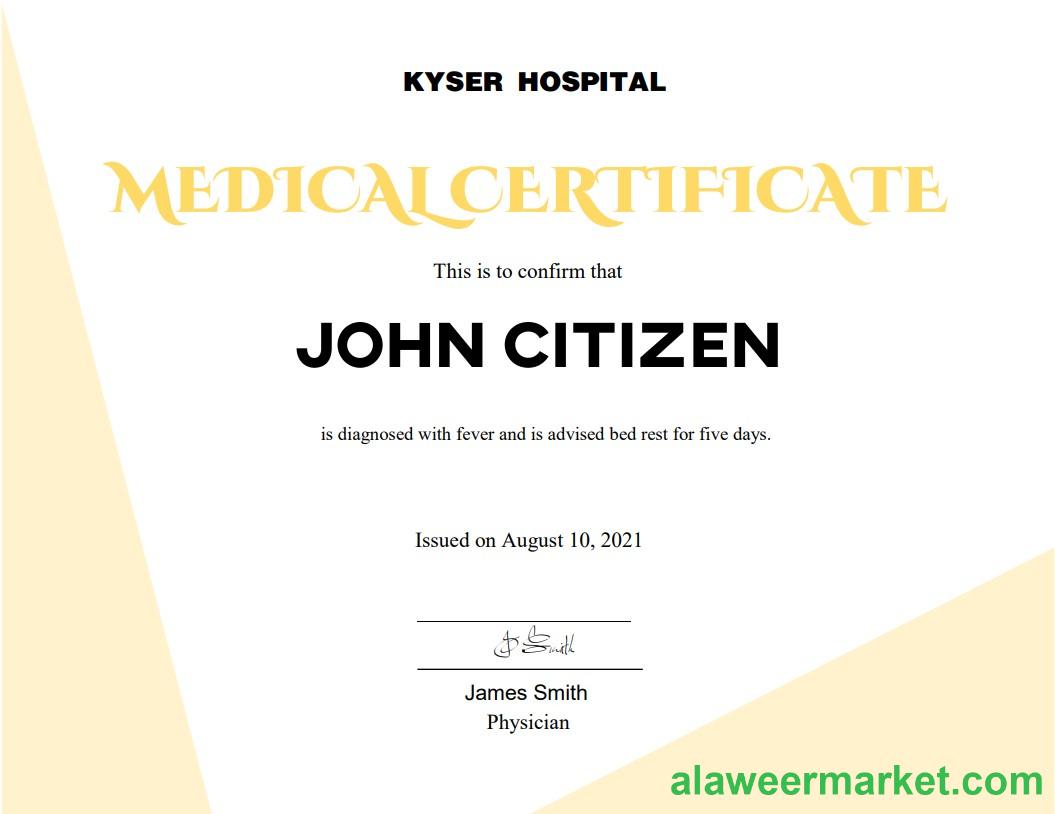 USA Medical cert Version 2